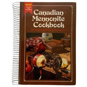 Canadian Mennonite Cookbook By Pat Gerber 1984 Revised Edition Spiral-Bound